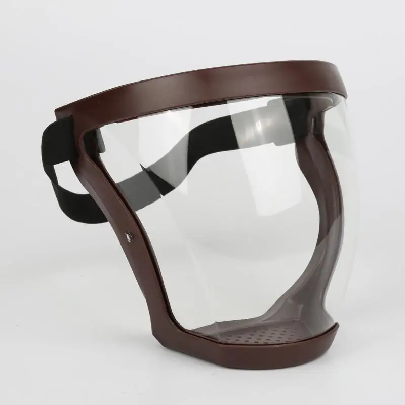 

Transparent Face Shield Eyeshield Dust Oil-splash Cover Screen Visors Eye Protection Face Mask Colorful Protective Head Cover