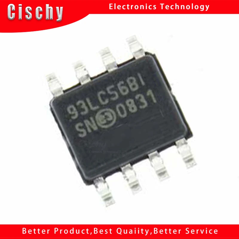 10 шт./Лот 93LC56B-I/SN 93LC56BT-I/SN 93LC56BI SOP8 93LC56B