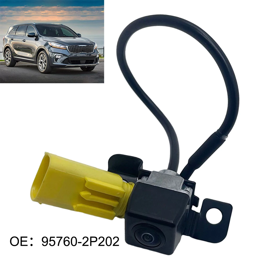 

1pc For KIA Reversing Camera For KIA SORENTO 2011-2013 Black Rear View Back Up Camera #95760-2P202 Plug And Play