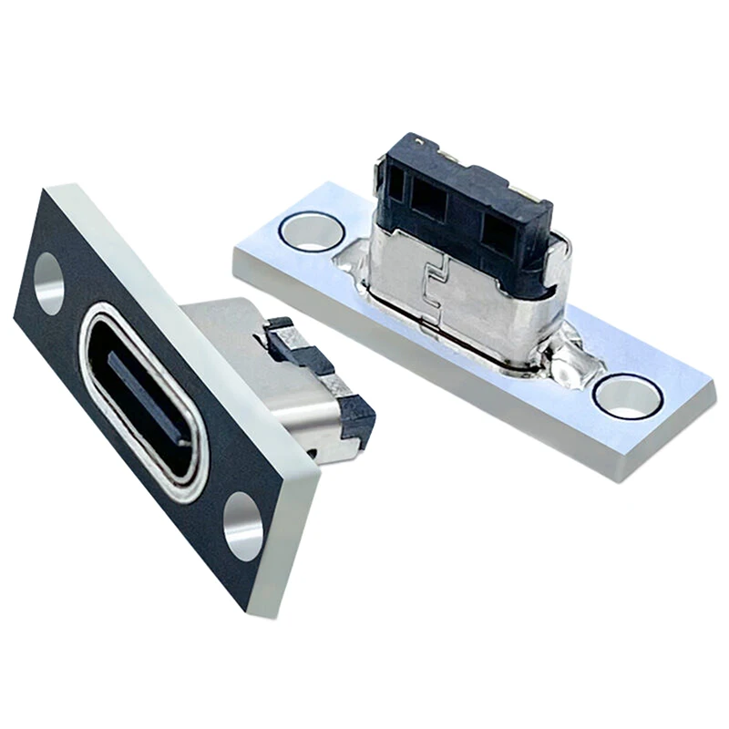 USB 3.1 гнездо типа C с винтовой фиксирующей пластиной Тип Jack 2Pin 4Pin 5Pin 6Pin гнездовой