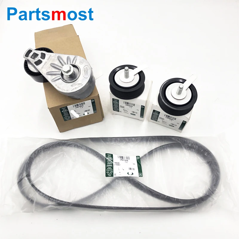 3,0 дизельный генератор переменного тока, натяжитель ремня, шкив для Land Rover Range Rover 13- RR Sport Discovery 4 LR071038 LR079293 LR036304