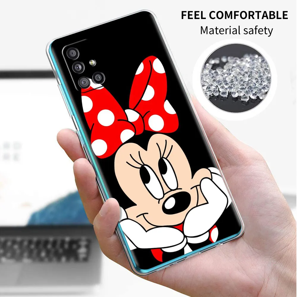 Mickey Mouse Minnie Mouse Case For Samsung Galaxy A52 A12 A32 A51 A71 A21s A50 A53 A31 A13 A22 A23 SmartPhone Soft Shell Cover images - 6