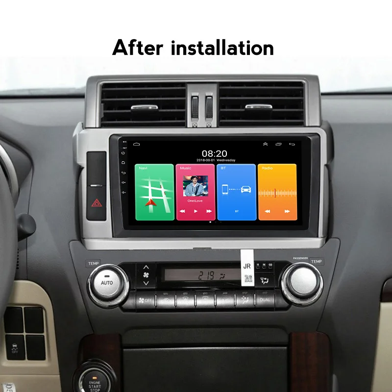 

2DIN Android 11 Car Radio For Toyota LAND CRUISER PRADO 150 2013-2017 Car Multimedia No 2 Din Video Player Navigation GPS DVD