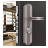 Door Lock Door Universal Room Lock Security Bedroom Vintage Indoor Set Living Mechanical Anti-theft Door Lock Handle