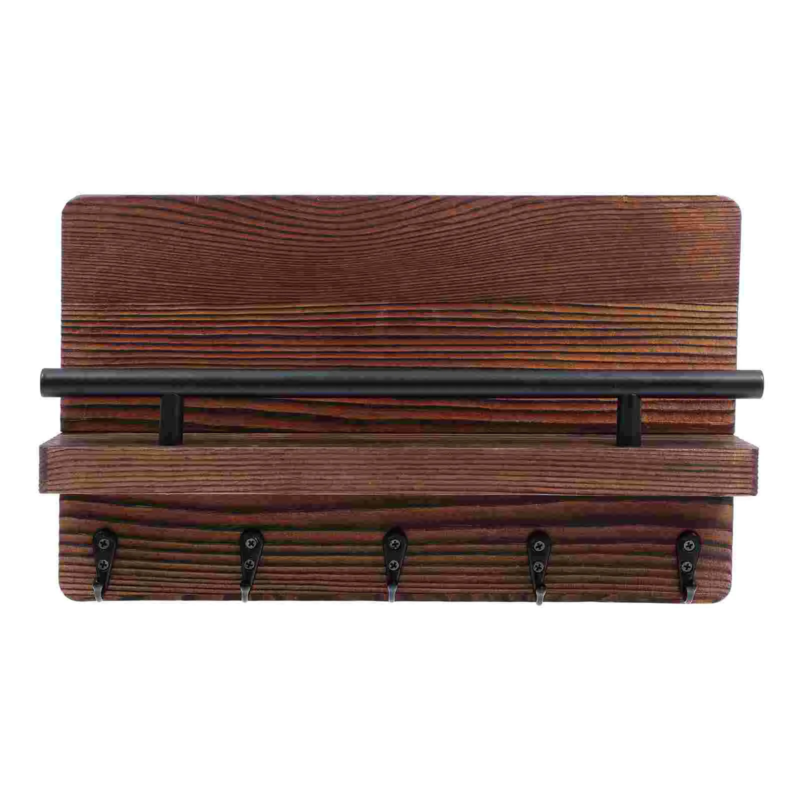 

1Set Multifunctional Wall Shelf Wood Wall Rack Household Floating Shelf for Bedroom