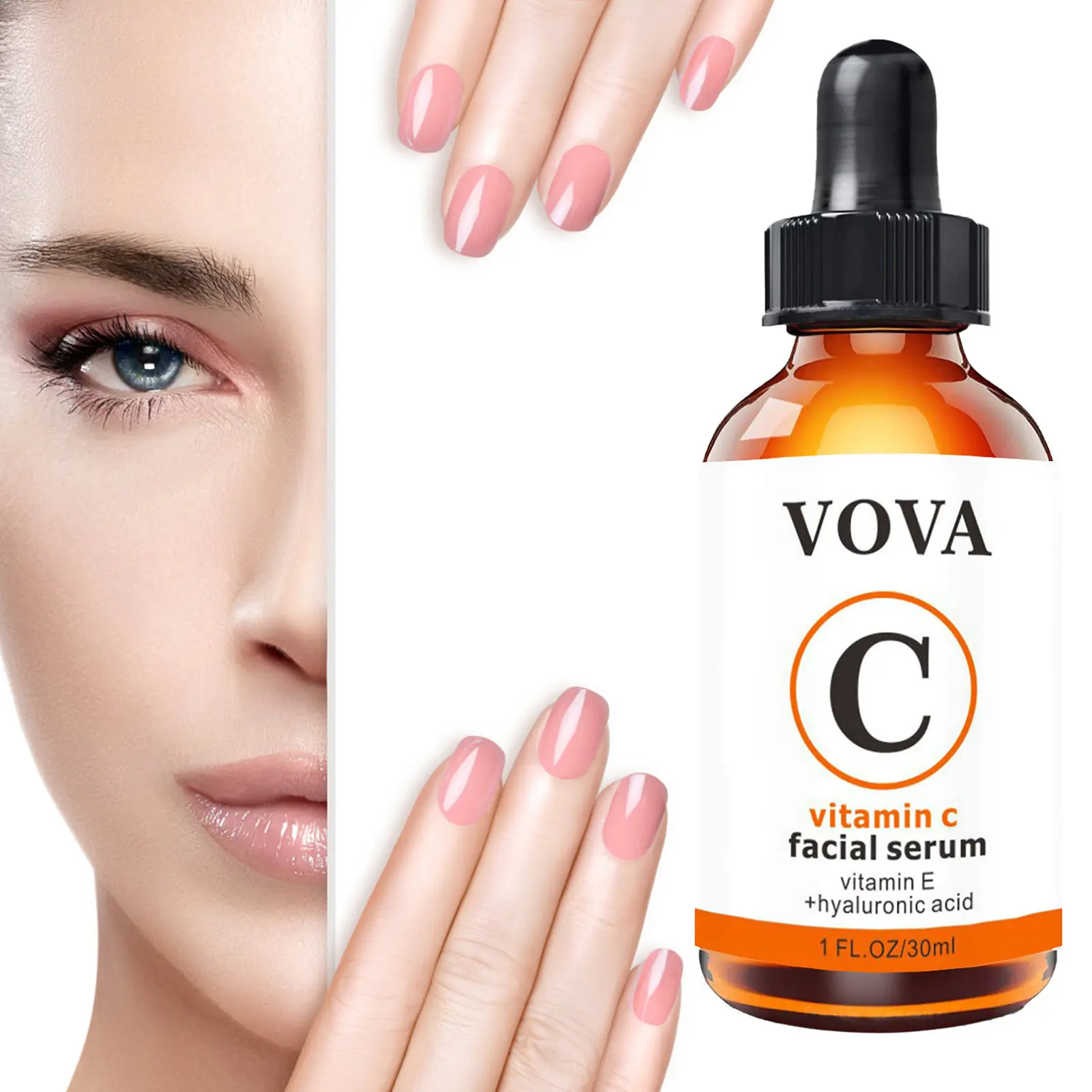 

Face Brightening Serum Vitamin C Serum Anti Aging Anti-Wrinkles Facial Serum Boost Skin Collagen Hyaluronic Facial Serum 1 FL Oz
