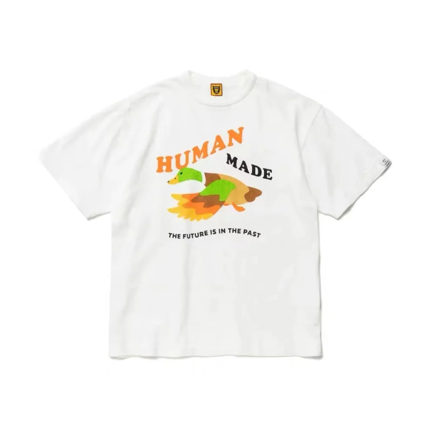 

Flying Duck Human Made Slub Cotton Men Women Top Tees Short Sleeve T-shirts