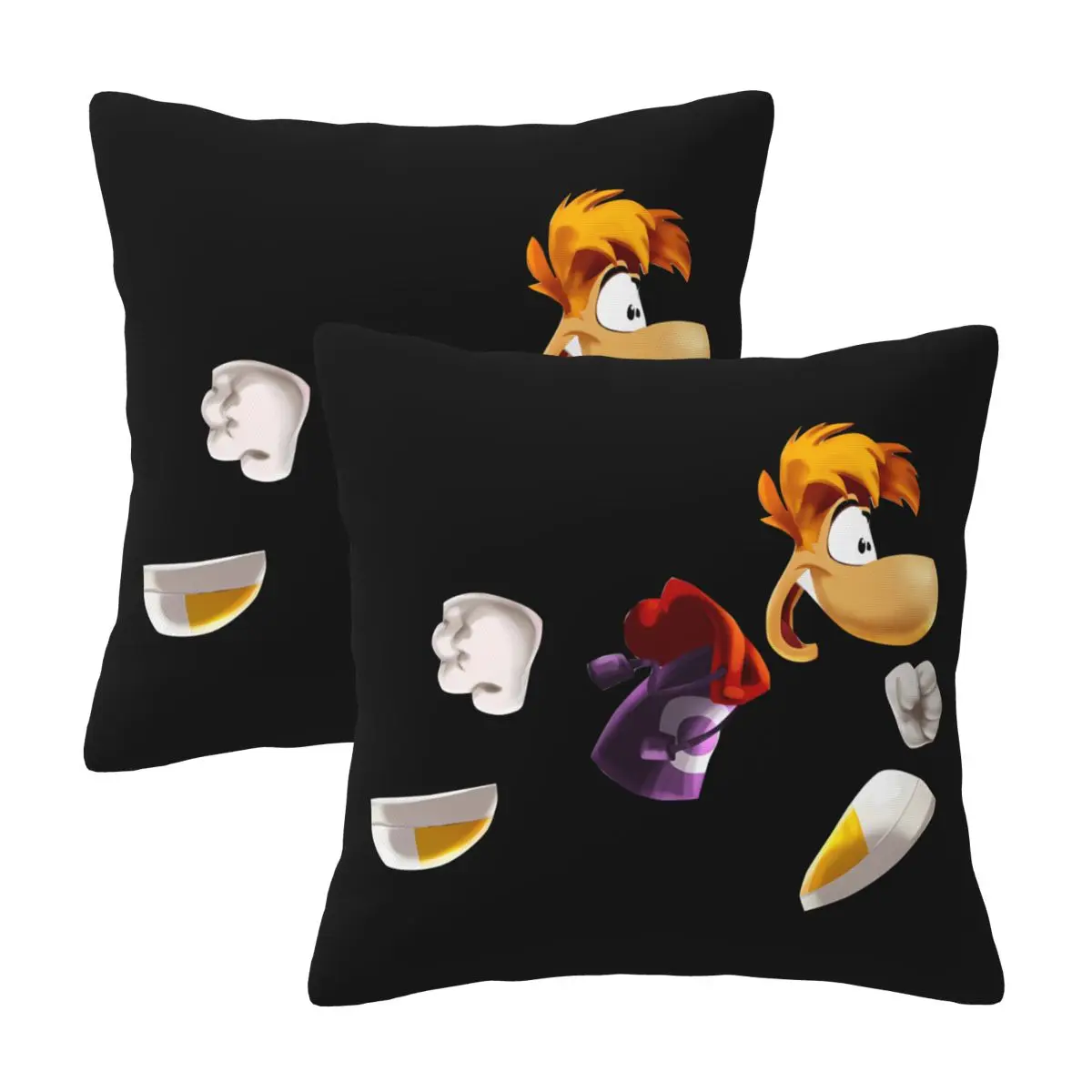 

Rayman Fashion Pillowcases Decorative Pillow Covers Soft and Cozy 2 PCS