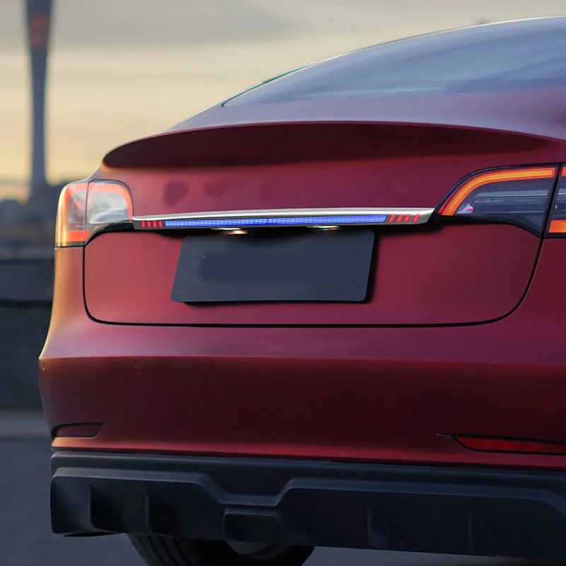 

Светодиодный задний фонарь для tesla model 3 2019 up, задний поперечный фонарь для грузовика, задний фонарь
