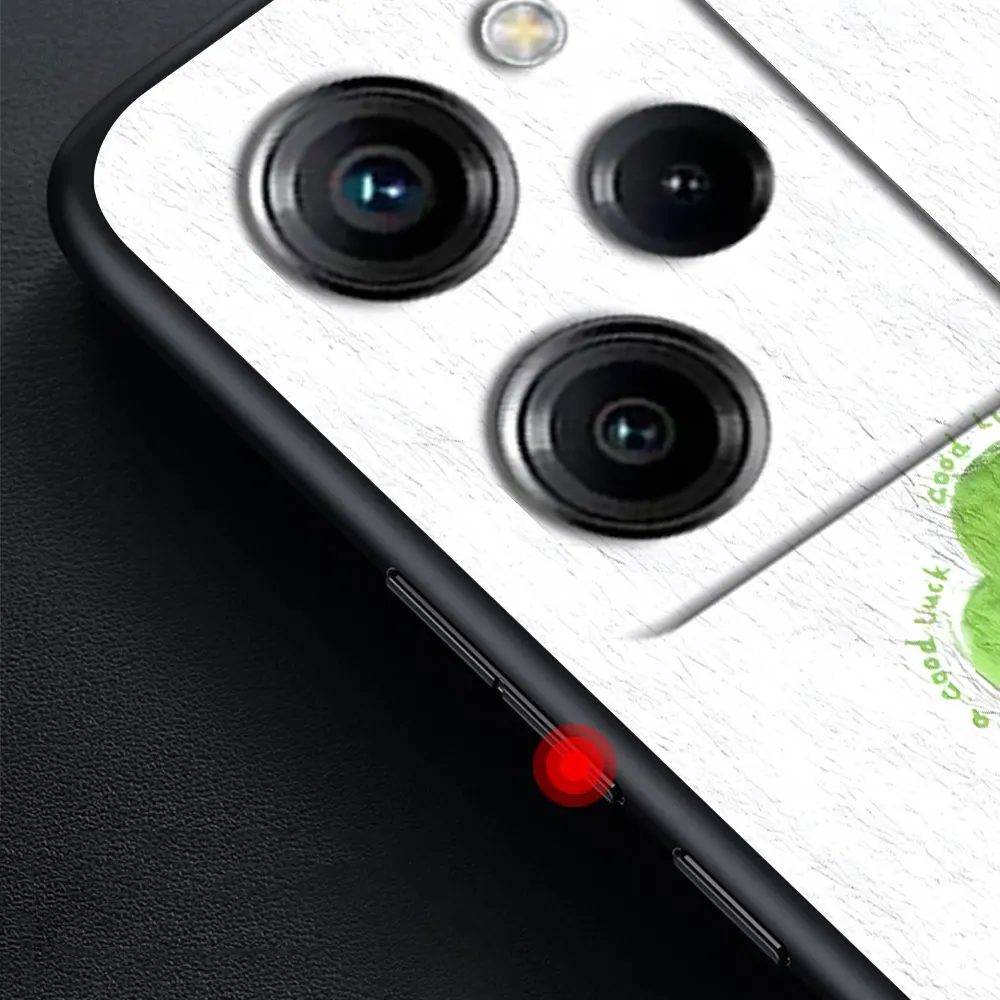 Фото Чехол Lucky Four Leaf Clover для Xiaomi Poco X4 F7 X3 NFC X5 M4 M7 F5 C65 M6 M3 Pro X2, черный чехол из ТПУ для мобильного телефона №5
