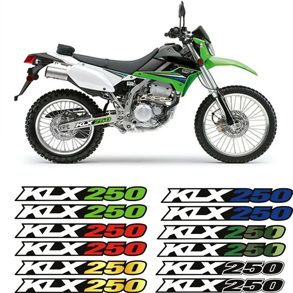 

For KAWASAKI KLX 250/R KLX250S 250SF 1994-2022 03 04 05 06 07 08 SwingArm Air Box Decorate Decals Reflection Stickers Stripes