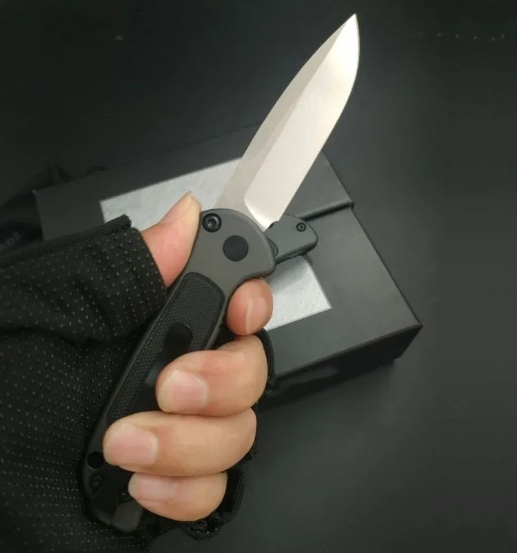 Карманный нож-бабочка BM9750Mini лезвие S30V ручка из алюминиевого сплава