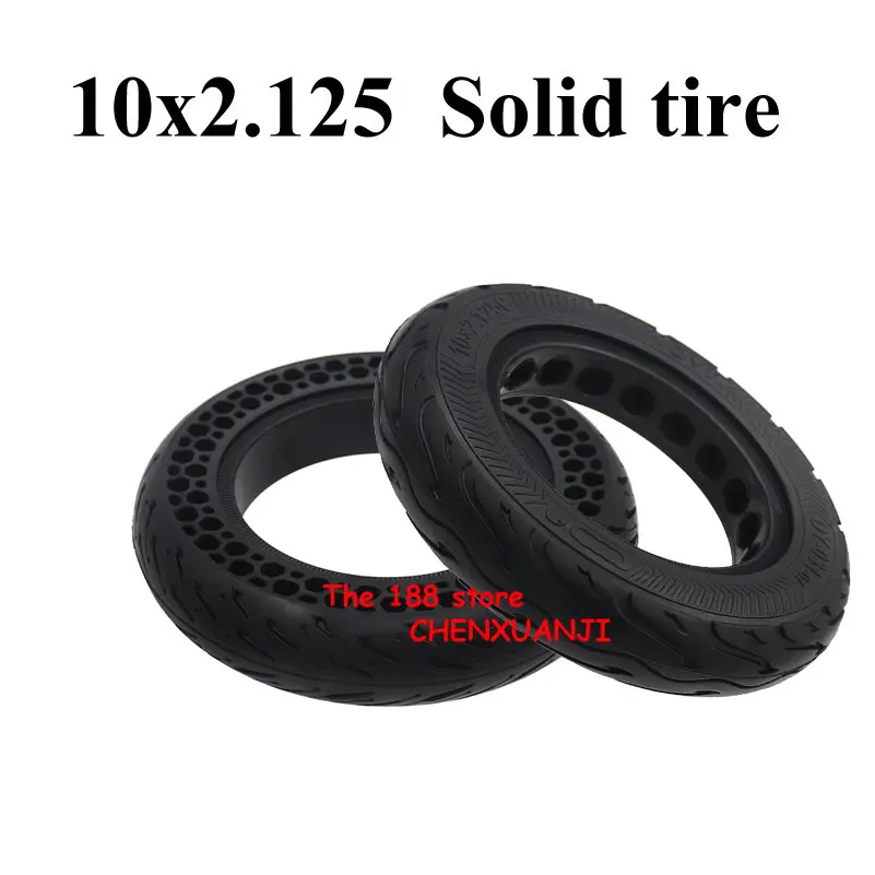 

10x2,125 однотонные шины 10*2,125 шины для электрического скутера 8/10 дюйма аксессуары для электрического скутера