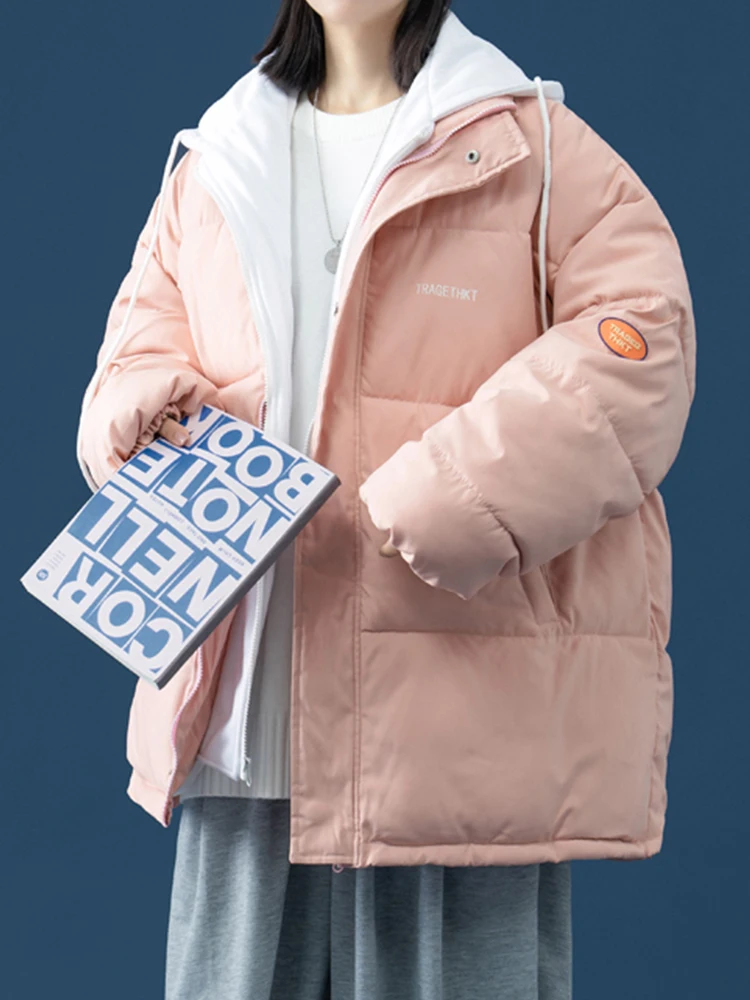 Winter Jacket Women Thick Warm Winter Coat Female Loose Oversized Hooded Parkas Woman