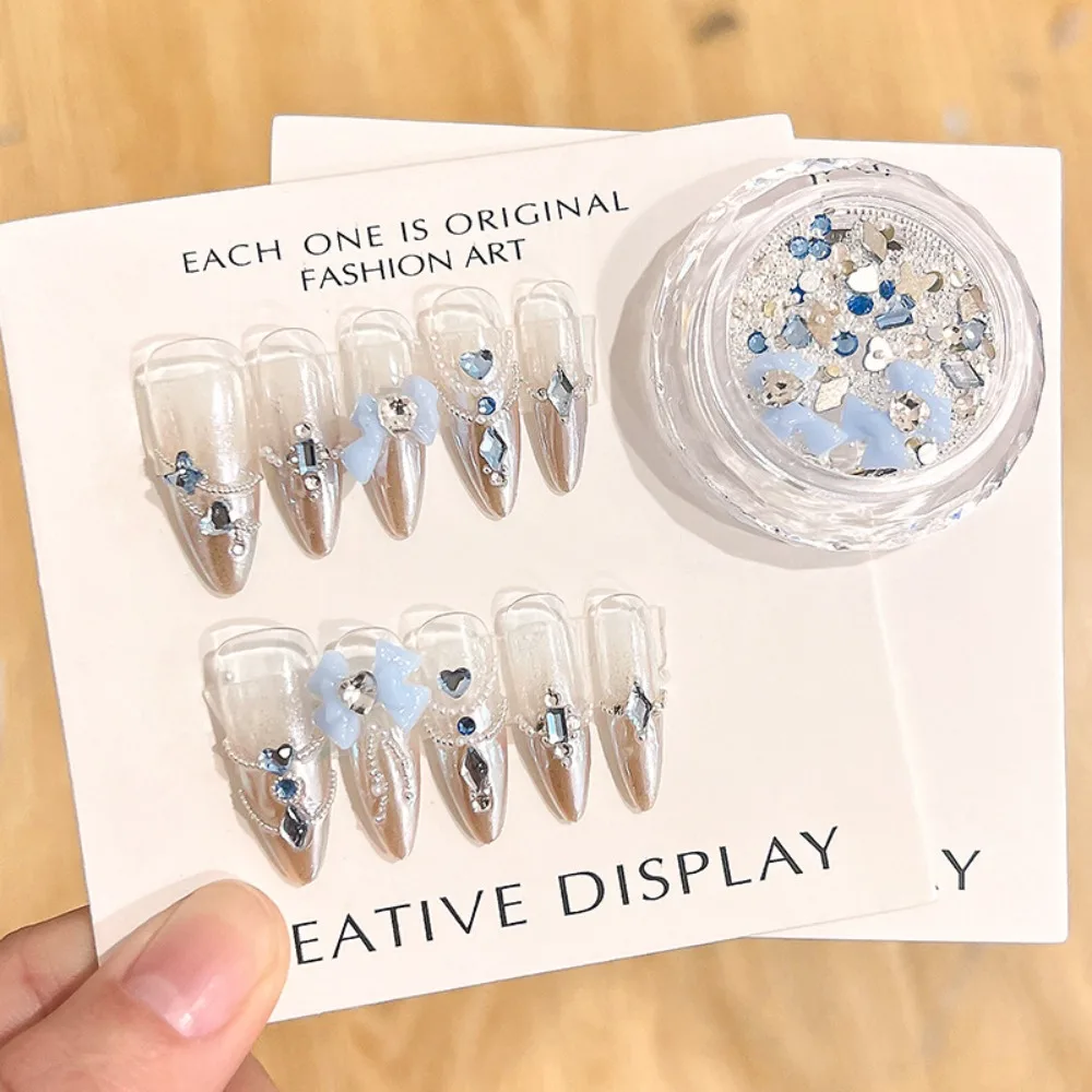 

1 коробка, разнообразные украшения для ногтей с жемчугом