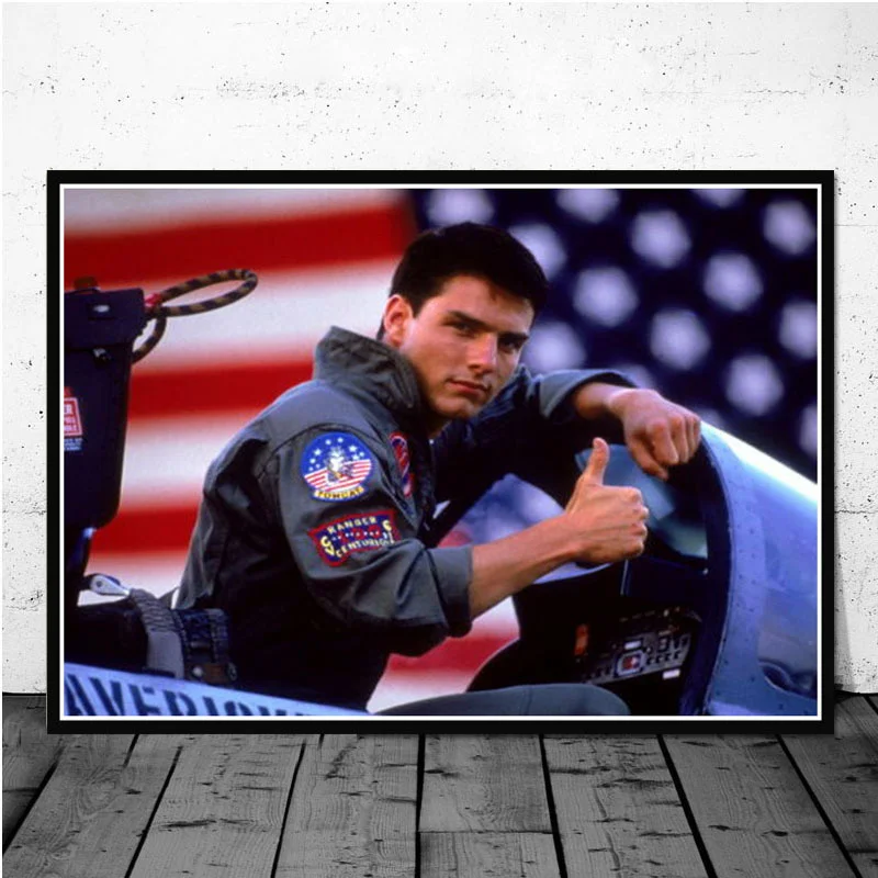 

Top Gun фильм 2020 том круиз фильм комикс постер и печать картины на холсте на стене гостиной украшение Obrazy