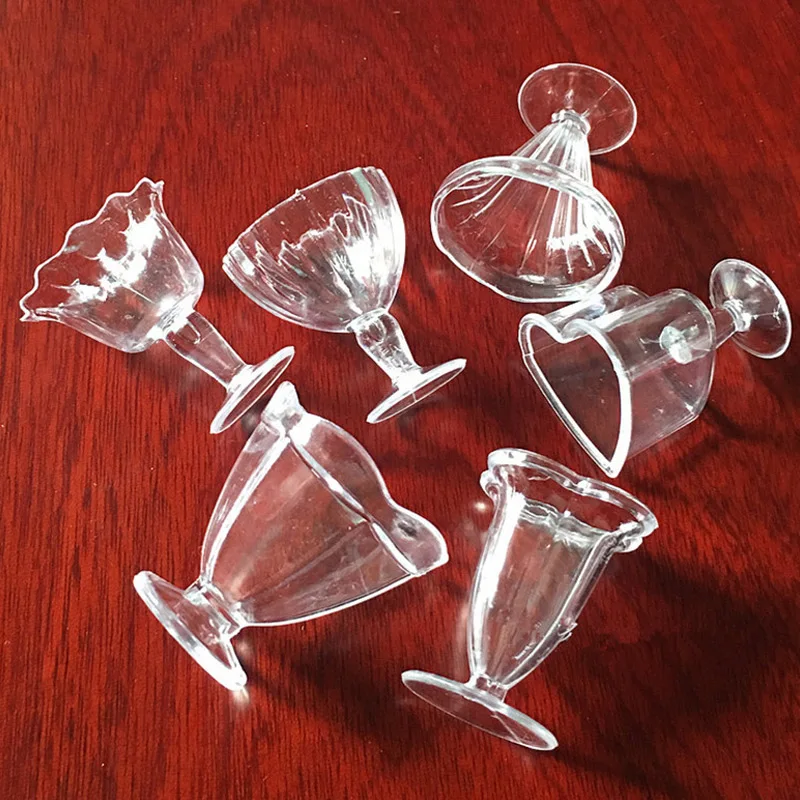 

12pcs/set Mini Dollhousetableware Drink Cups Miniature Simulation Tableware Cup Ice Cream Bowl Plastic Model Accessories