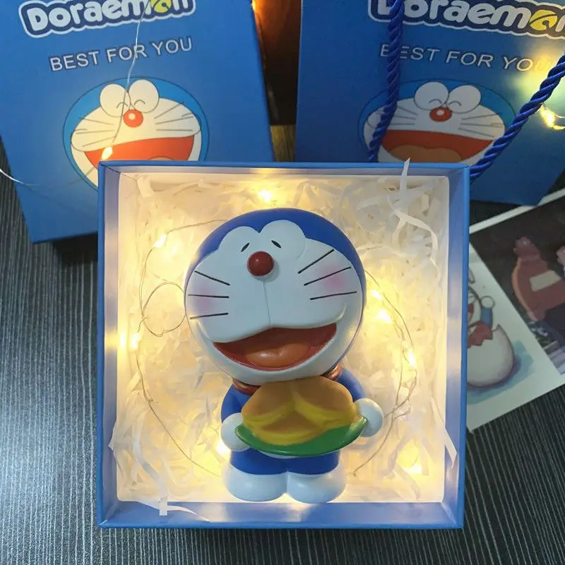 

Toys 10cm Anime Model Doraemon Action Figure Kawaii series Pvc Cute Collection Dolls Children's birthday gift