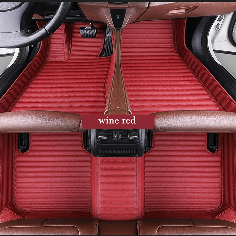 

High-end customized car mats for Mercedes Benz All Models A160 180 B200 c200 c300 E class GLA GLE S500 GLK car styling