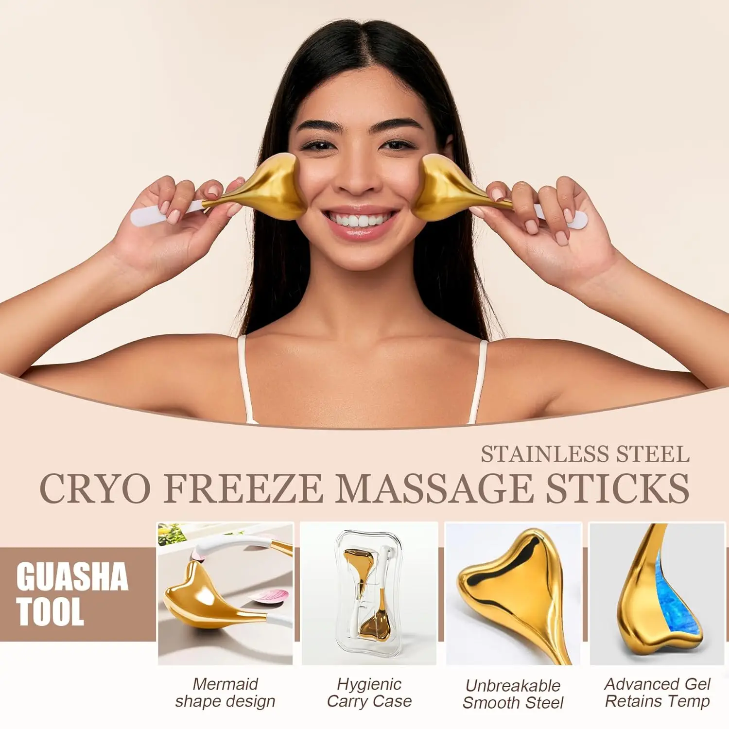 Палочки для ухода за кожей облегчения отечности принадлежности косметолога