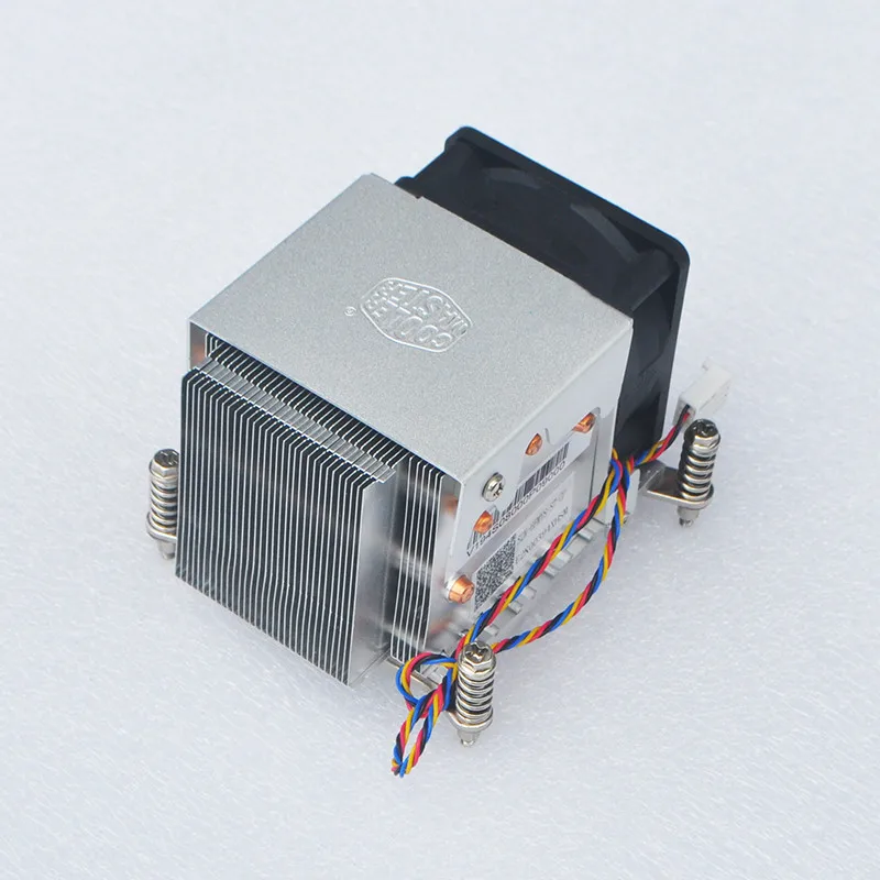 CoolerMaster 2011PIN 1356PIN 1366PIN X58 X79 X99 Radiator fan temperature control four copper pipe 2U side blowing |