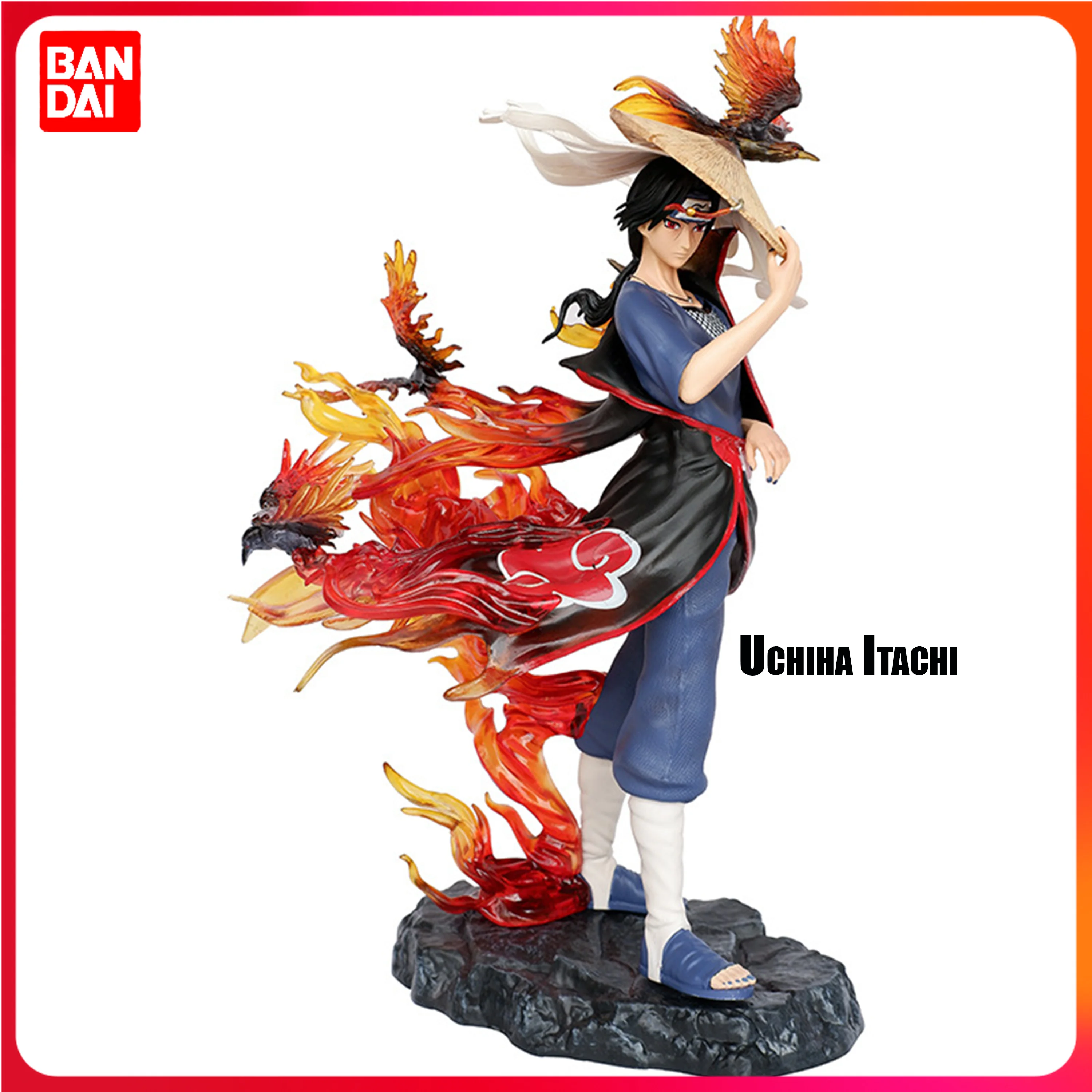 

Anime Naruto GK Uchiha Itachi Akatsuki Super Huge Manga Statue Figurine Decoration PVC Action Figure Collectible Model Kids Toys