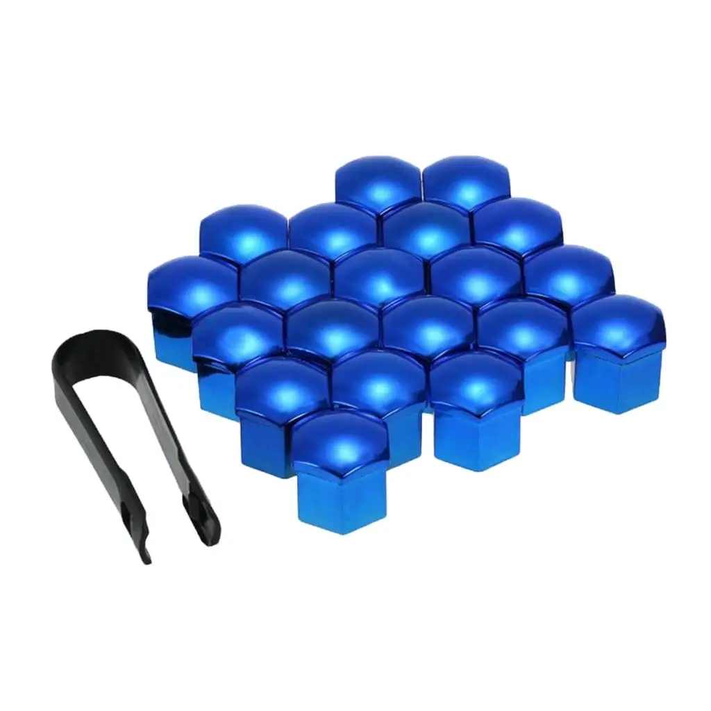 

20 Sets New 17mm Wheel Nut Screw Protector & Dismantle Tool