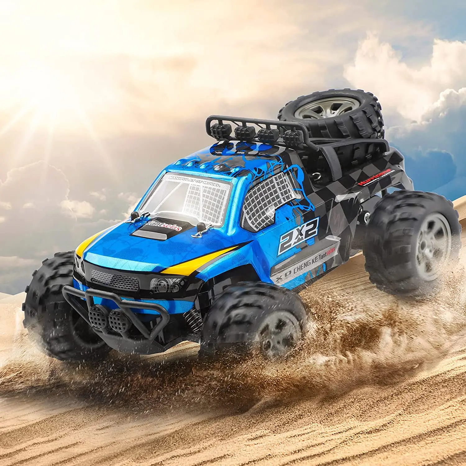 

Powerful Electric Remote Control Car Off Road 4x4 All-Terrain Vehicle on Radio Control High Speed Rock Crawler Children Toys