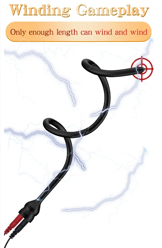 Биполярная электрическая вилка для пениса супер длинный уретральный
