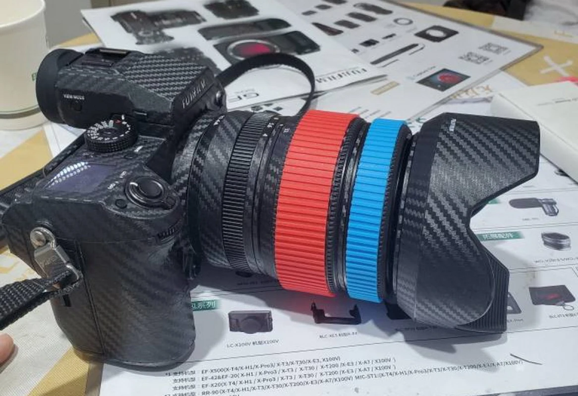 

Защитная Наклейка для камеры Fuji Fujifilm Gfx50r Gfx50S Gfx100, защитное покрытие, чехол для корпуса, 3M, углеродное волокно, Премиум стильная наклейка