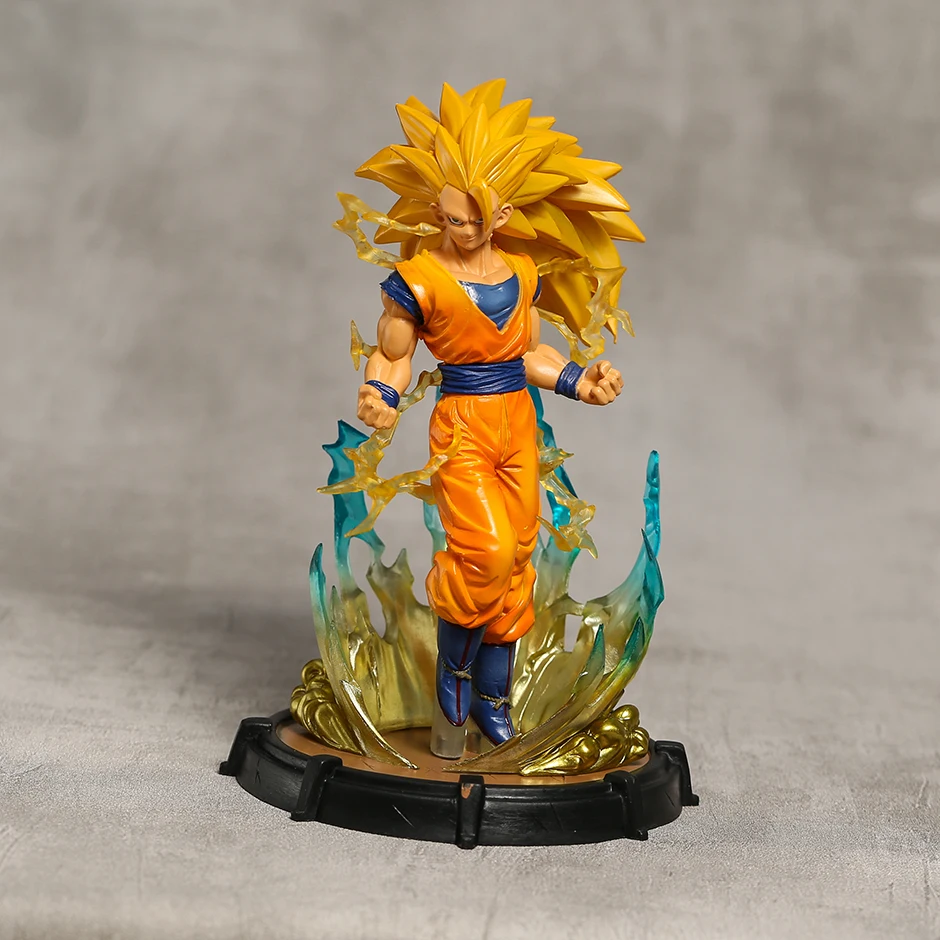 

Фигурка из ПВХ Son Goku Super Saiyan 3 Dragon Ball Z, коллекционная кукла
