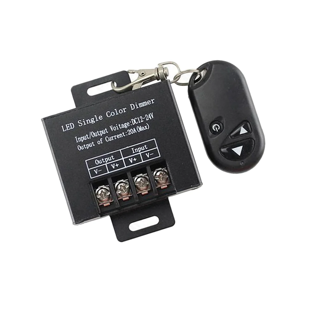 

1 Pc Single Color Strip for Strip Lights Wireless Remote Controller DC 12-24V
