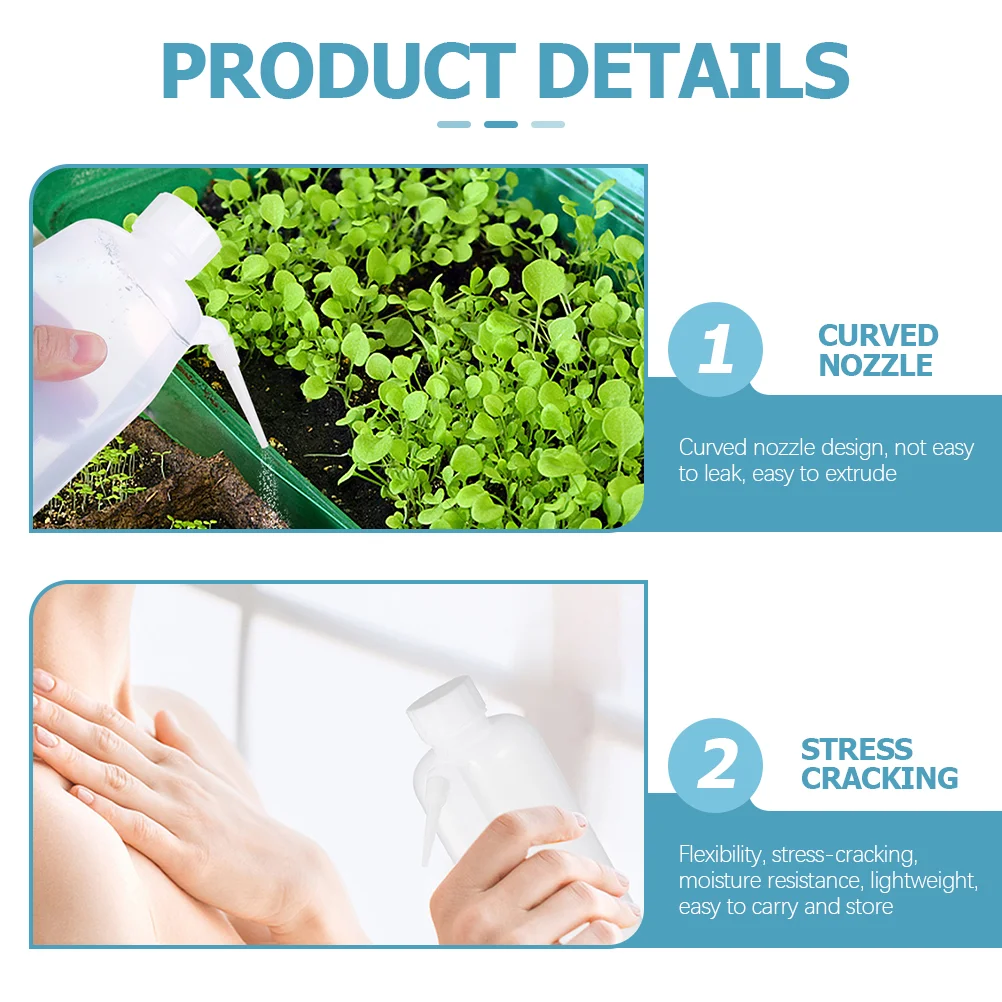 2 шт. бутылка с водой боковая труба для мытья химикатов пластиковые бутылки