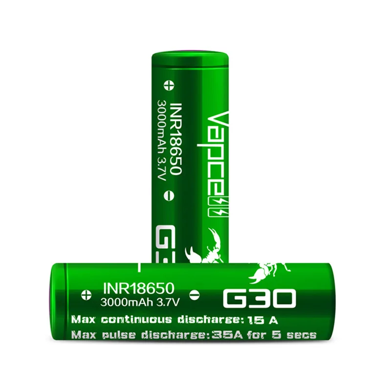 Аккумулятор Vapcell G30 INR 18650 3000 мАч