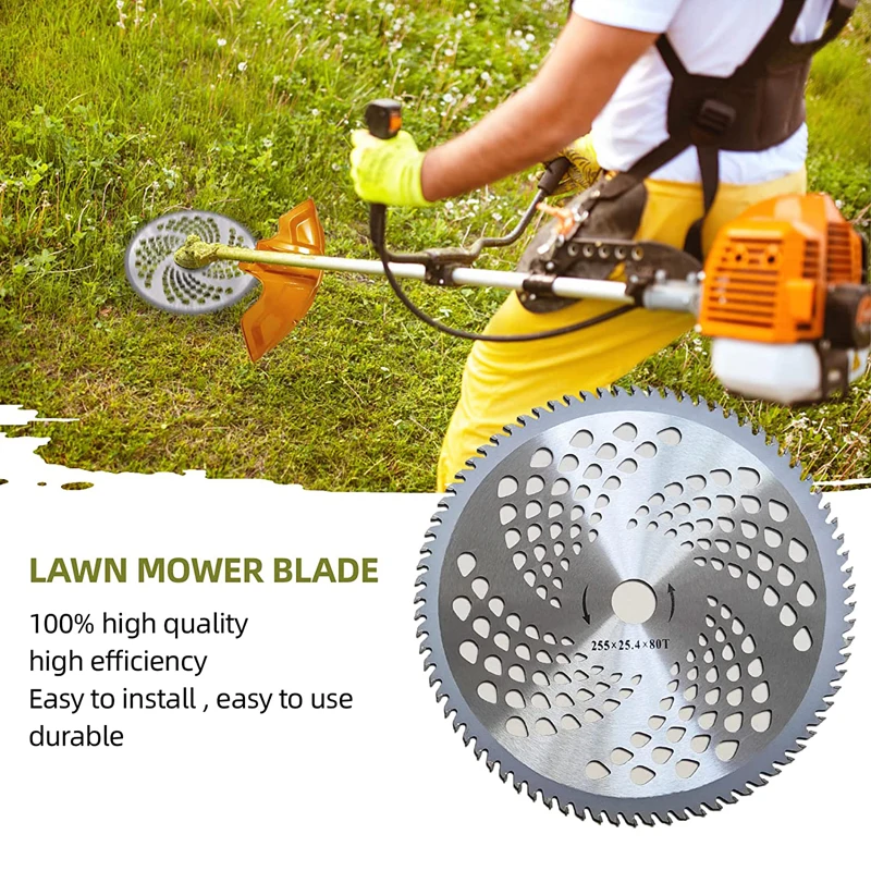 

Blade Blade The Adapter Blades Carbide Carbide Tip Weed Brush With Saw Universal Tip Cutter Eater Saw Trimmer Grass Blade