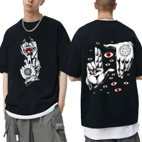 anime men women all match tshirt man original design alucard hellsing vampire hunter double sided graphics tee tops short sleeve