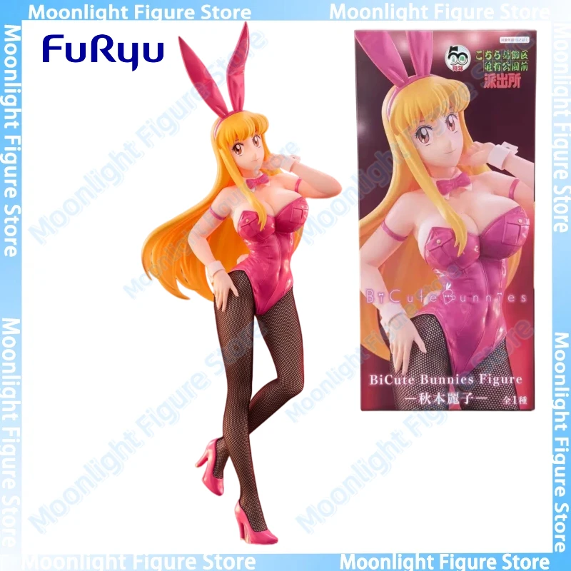 Фото В наличии: Фигурка FuRyu BiCute Bunnies Акимото Катрин Рейко в образе сексуальной девушки-кролика, аниме-фигурка, игрушка, подарок, коллекционная модель №1