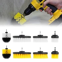 4pcs drill brush all purpose cleaner scrubbing brushes for bathroom surface grout tile tub shower kitchen cleaning tools