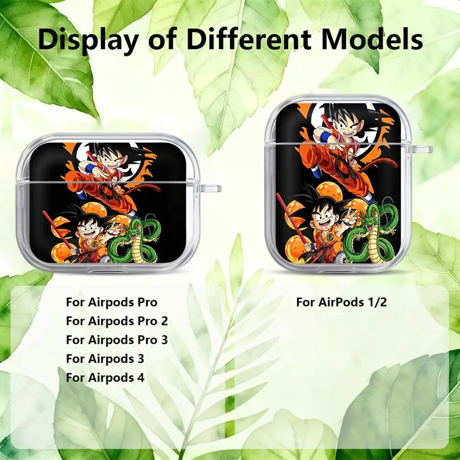 Чехол для наушников Hot D-ragonS B-allS Clear для Airpods 2, 3, 1, Pro2, Pro3, Pro 4 (art.: 3920db15cc476) - 3920db15cc476