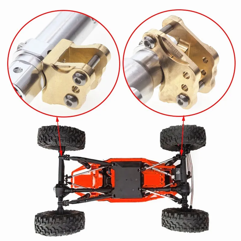 

Фонарь осевой 1/10 RBX10 Ryft 4WD со шкалой Rock, медный передний и задний Тяговый стержень с фиксированным кодом, противовес Y1