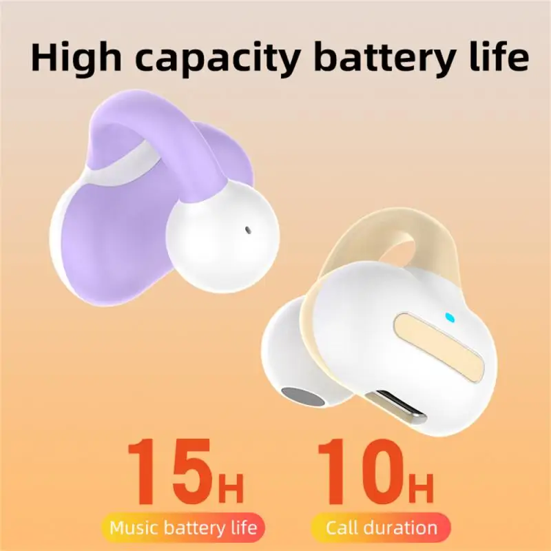 

Air Conduction Earphone Sports Headset Comfortable To Wear Control At Will Clip On Earphones Product Material Abs Earphone