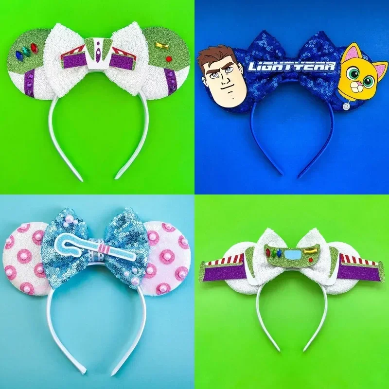 Disney Monsters University Ears Head Band Women Pixar Sullivan Headband Girl Inc Hair Accessories Kid Wazowski Hairband