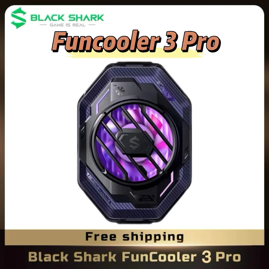 

Black Shark 5 4 pro Funcooler 3 pro 2 pro phone cooler Pro 3 2 FunCooler liquid Cooling for Poco X3 F3 M3,Xiaomi,Redmi,iphone