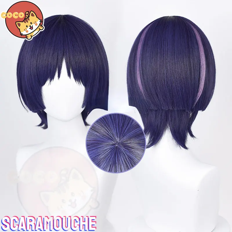 

Косплей-парик «кокос» из игры «Genshin Impact Scaramouche»