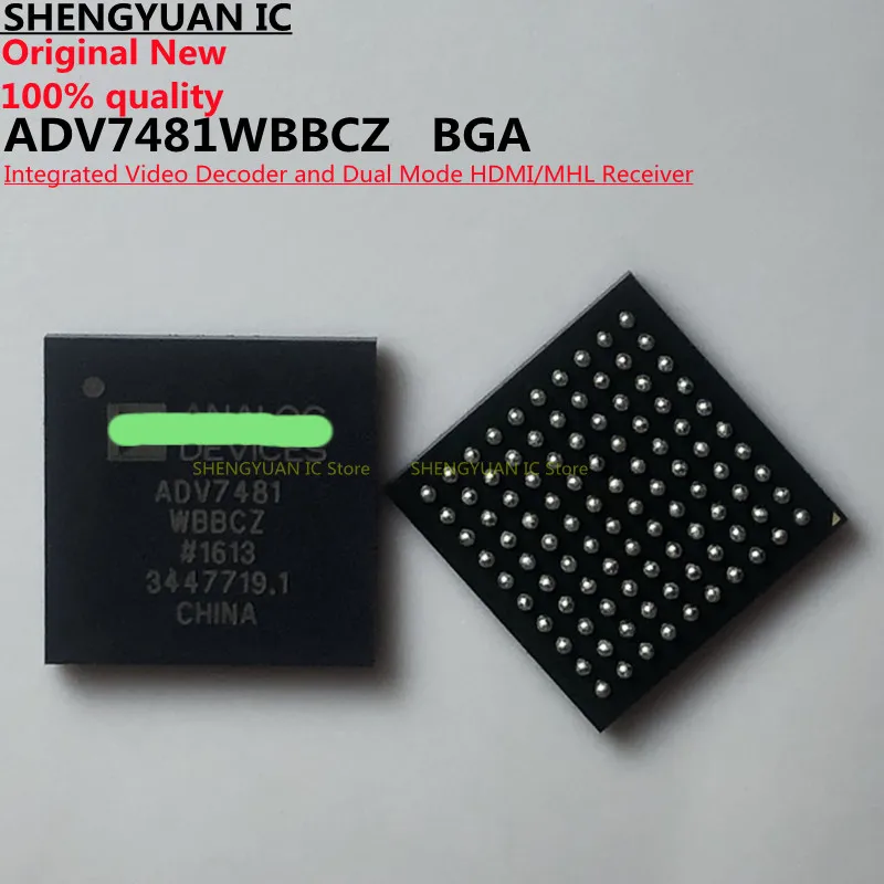 1-2-5 шт. ADV7481WBBCZ BGA ADV7481WBBCZ-RL ADV7481 встроенный видеодекодер и двухрежимный приемник