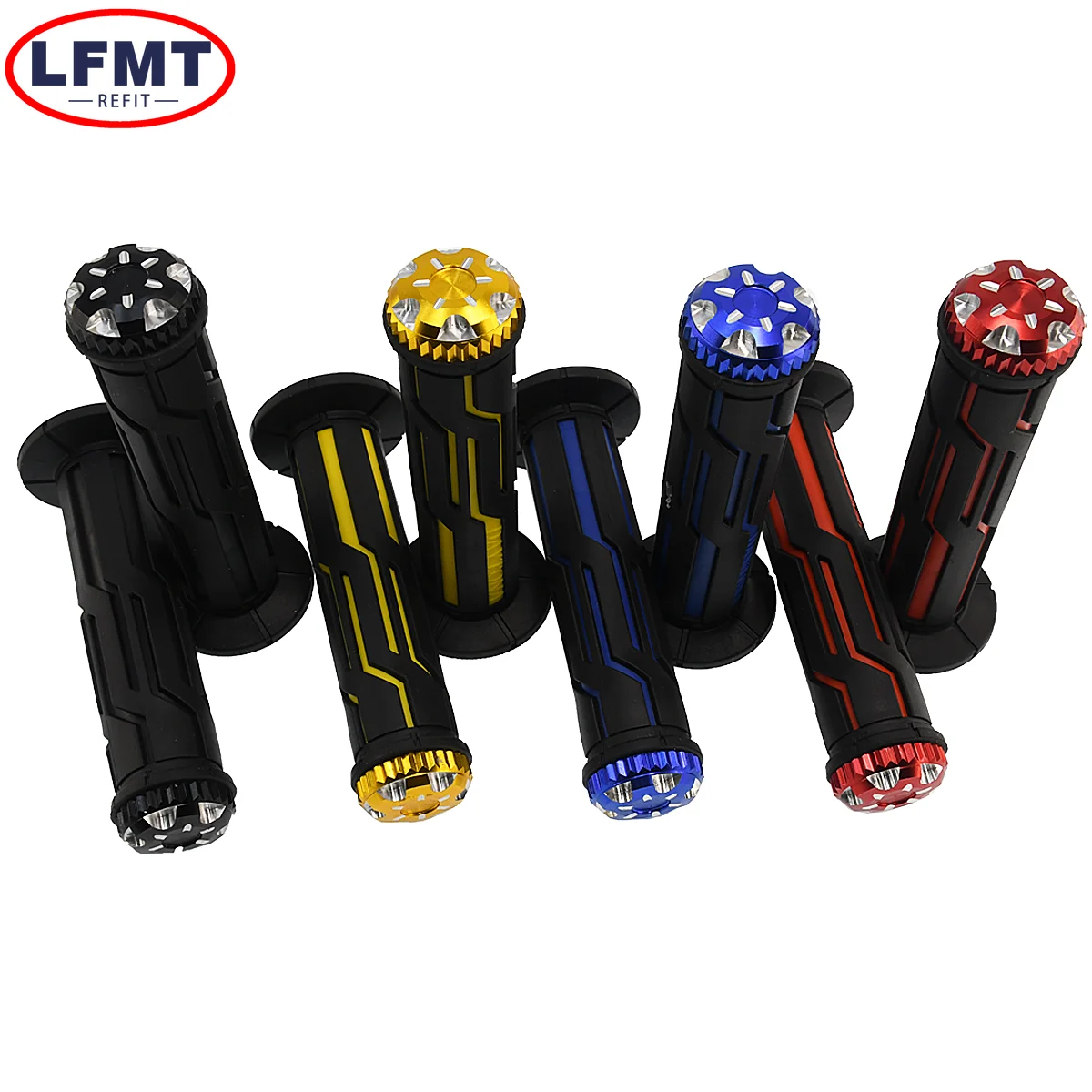 Мотоциклетные ручки 1 пара фиксирующие трубки для мотоциклетного руля Honda KTM Yamaha