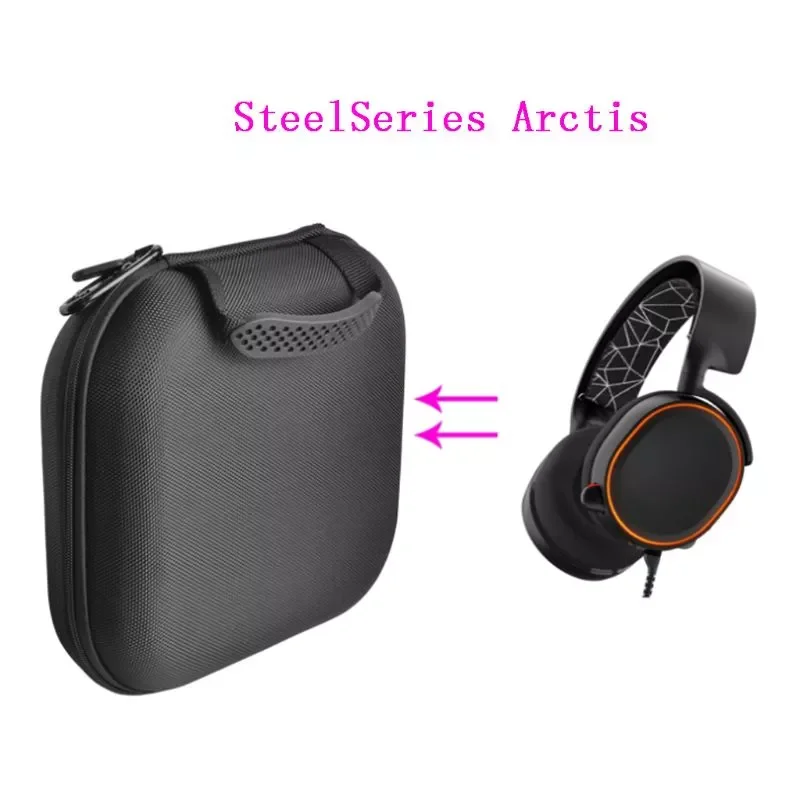 

1Pc Mini Hard EVA Storage Bag Carry Case for SteelSeries Arctis 3/5/7 Gaming Headset New
