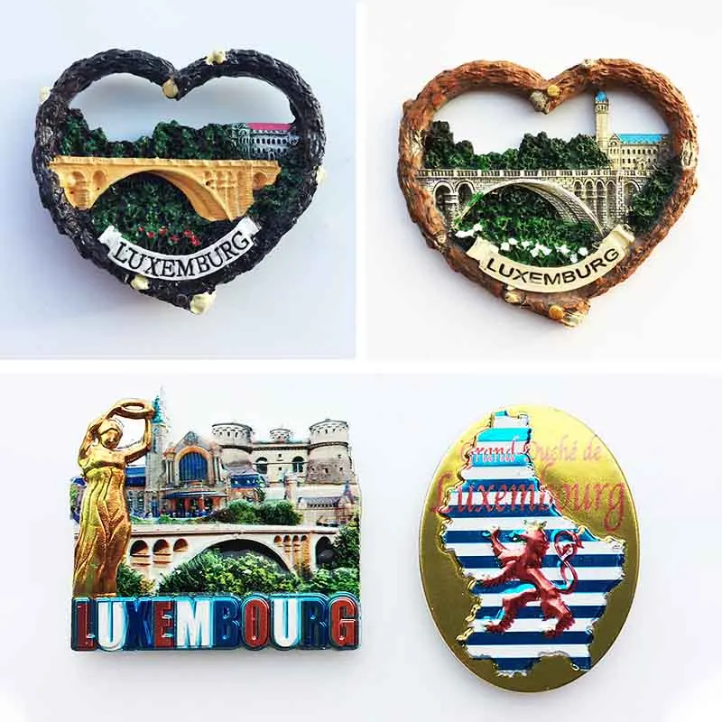 Магниты на холодильник в форме сердца, магнитные стикеры в стиле путешествий для рефрижераторов