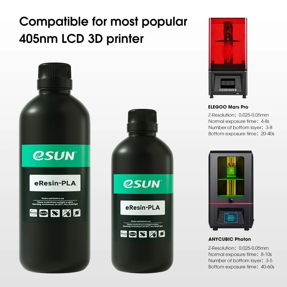 3D принтер eSUN биоразлагаемая смола для фотонного УФ-отверждения LCD 3D-принтер UV 500