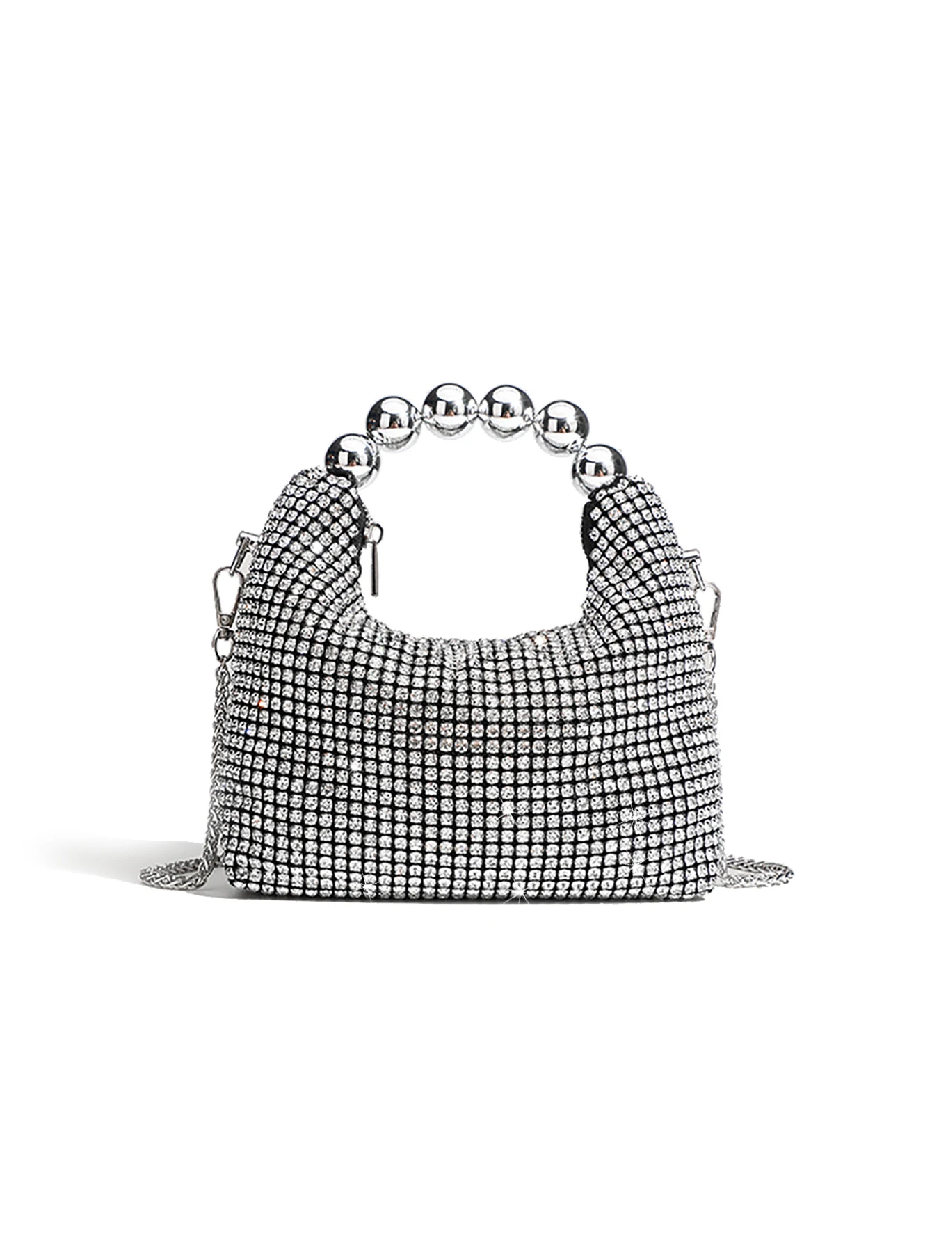 Ручка искусственная вечерняя женская сумка Роскошный дизайнерский Блестящий